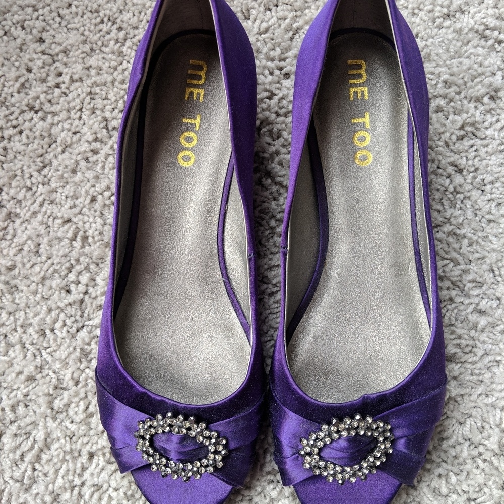 Me Too purple dress shoes